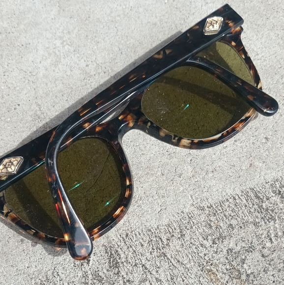Kirkland Signature Glasses Frames ONLY mod. Wookie Tortoise Cat Eye Italy - Picture 2 of 2